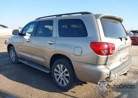 2008 Toyota Sequoia Limited 5.7L V8 from USA, damaged, VIN 5TDZY68AX8S005618